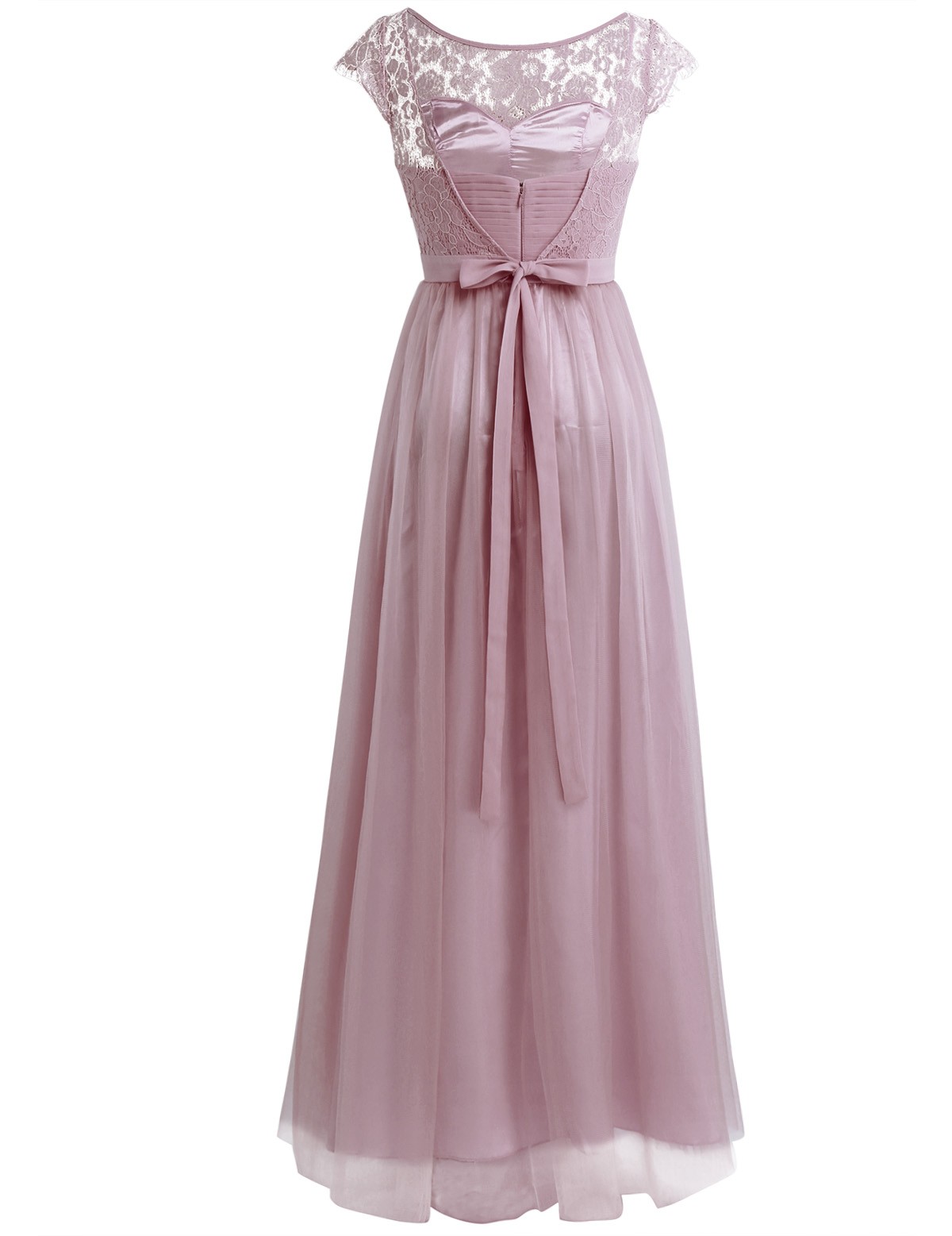 dusty rose lace bridesmaid dresses