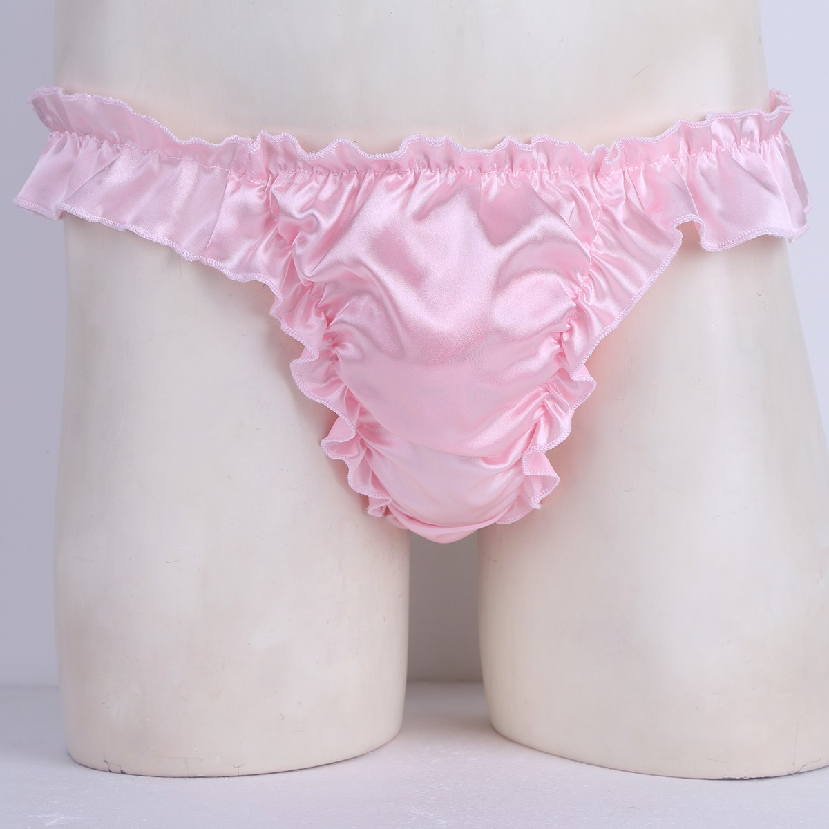 Men' Sissy Bikini Briefs Thong Underwear