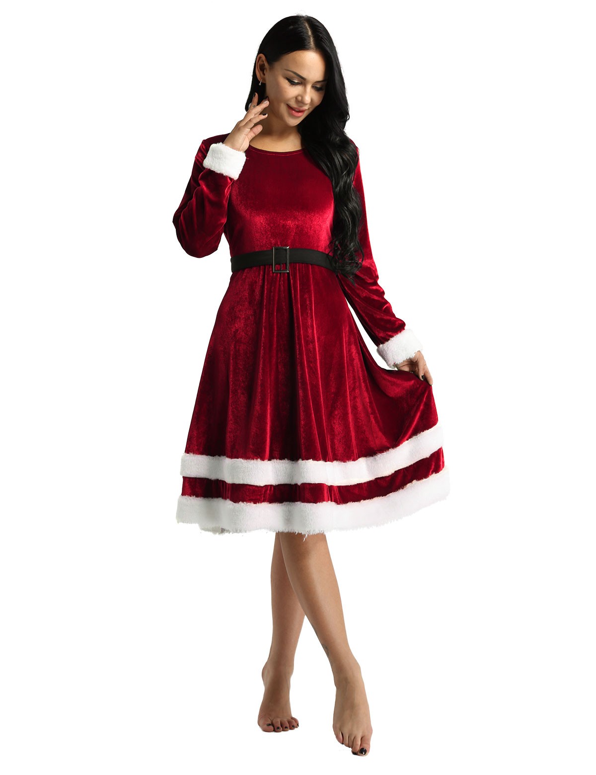 female christmas fancy dress