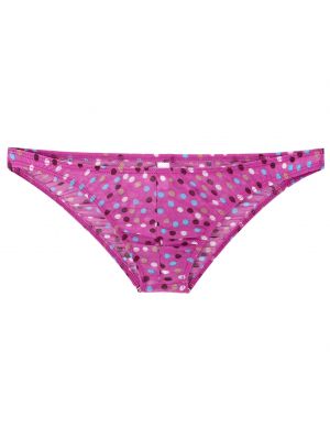 iEFiEL Mens Sissy Fashion Printed Bikini Briefs See-through Mesh Elastic Waistband Underpants Underwear