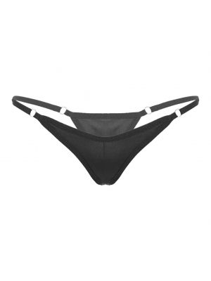 iEFiEL Womens Low Rise Thongs Panties Beach Sunbathing Bikini G-string Underwear