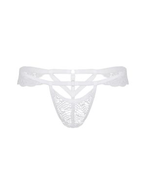 iEFiEL Mens Sissy Sheer Lace Bulge Pouch G-string Strappy T-back Thong Underwear