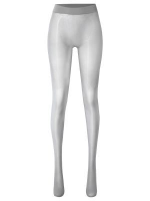 Women Glossy High Waist Seamless Footed Pantyhose Stretchy Stockings Tights