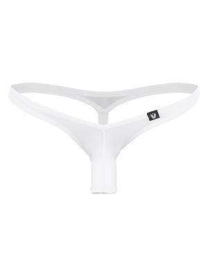 Men Sexy Solid Color Thin Open Sheath G-string