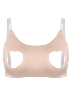 Women Cutout Cup Balconette Bralette Unlined No-Pad Lingerie for Date Night
