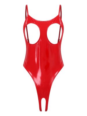 Women Jumpsuit One-piece Bodysuit Cosplay Leotard Rave Clubwear Nightwear Party