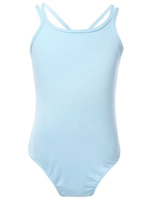 iEFiEL Kids Girls One Piece Ballet Dance Gymnastics Leotard Criss Cross Straps Back Bodysuit Dancewear