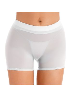 Women's Silky Sheer Ultra-Thin Safety Shorts