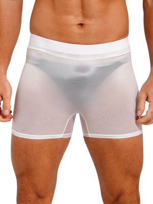 Men's Semi See-through Short Underwear 