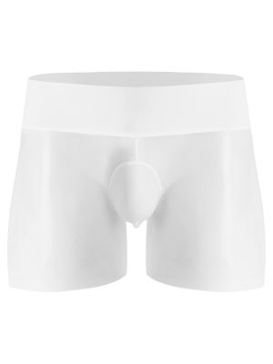 Men See Through Mesh Elephant Nose Boxer Brief 