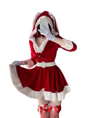 Womens Sexy Christmas Mr Claus Dress Outfits Babydoll
