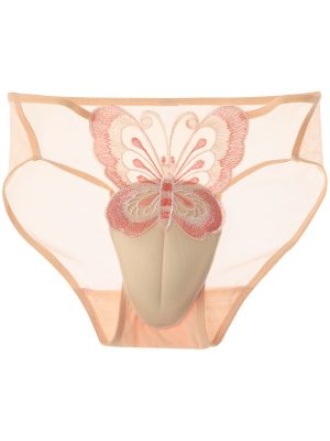 Mens Sponge Cover Lace See Through Sissy Panties