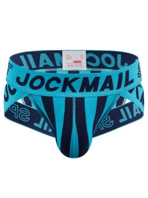 Mens Athletic Supporters Jockstrap Striped Underwear 