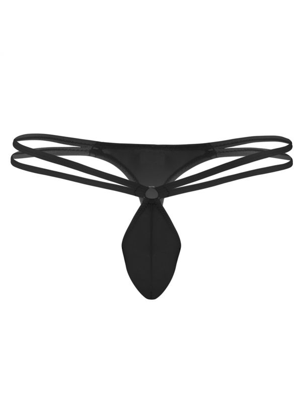 C-String Homme IEFIEL - Suspensoir érotique - 3 Modèles Choix - Polyester élasthanne
