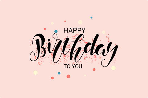 Happy Birthday Gift Card