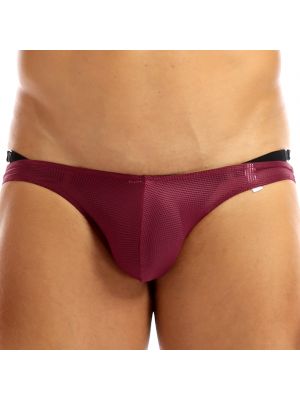 Men Bulge Pouch Stretchy Mesh Jockstrap Thong Underwear Underpants