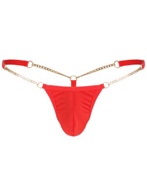 iEFiEL Mens Bulge Pouch G-string Open Butt T-back Thong Underwear Nightwear Nightclub Stage Show Costume