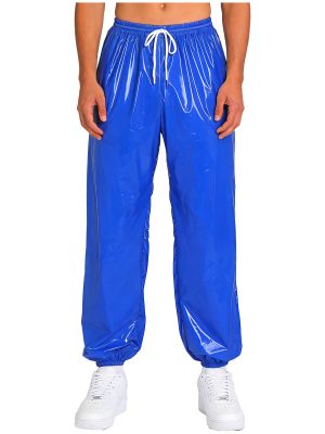 Men's Waterproof Leak-Proof Jogging Pants Drawstring Elastic Waist Adaptive