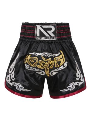 iEFiEL Men's Drawstring MMA Cross Dresser Training Boxing Shorts Trunks Fight Lounge Kickboxing Underpants