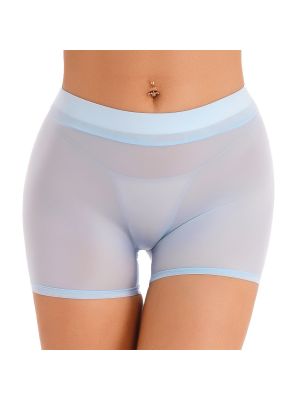 Women's Silky Sheer Ultra-Thin Safety Shorts