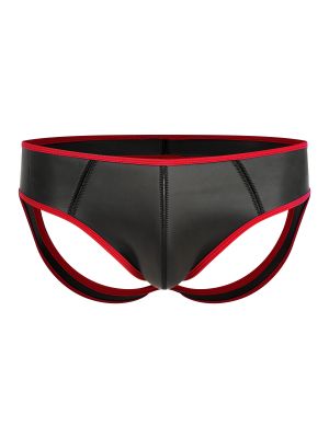 Male Neoprene Jockstrap Briefs Underwear