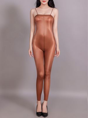 Women's Bodystocking Silky Stretchy Jumpsuits