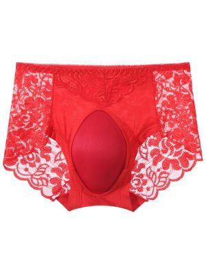 Mens Lace Crossdressing Transgender Underwear