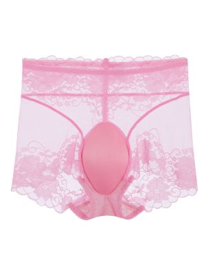 Men's Lace Hiding Gaff Panties 