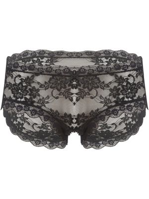 Mens Sexy Lace Open Crotch Sissy Briefs Underwear 