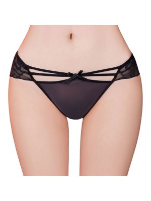 Womens Lace Sheer Mesh Hollow Panties Sexy Lingerie